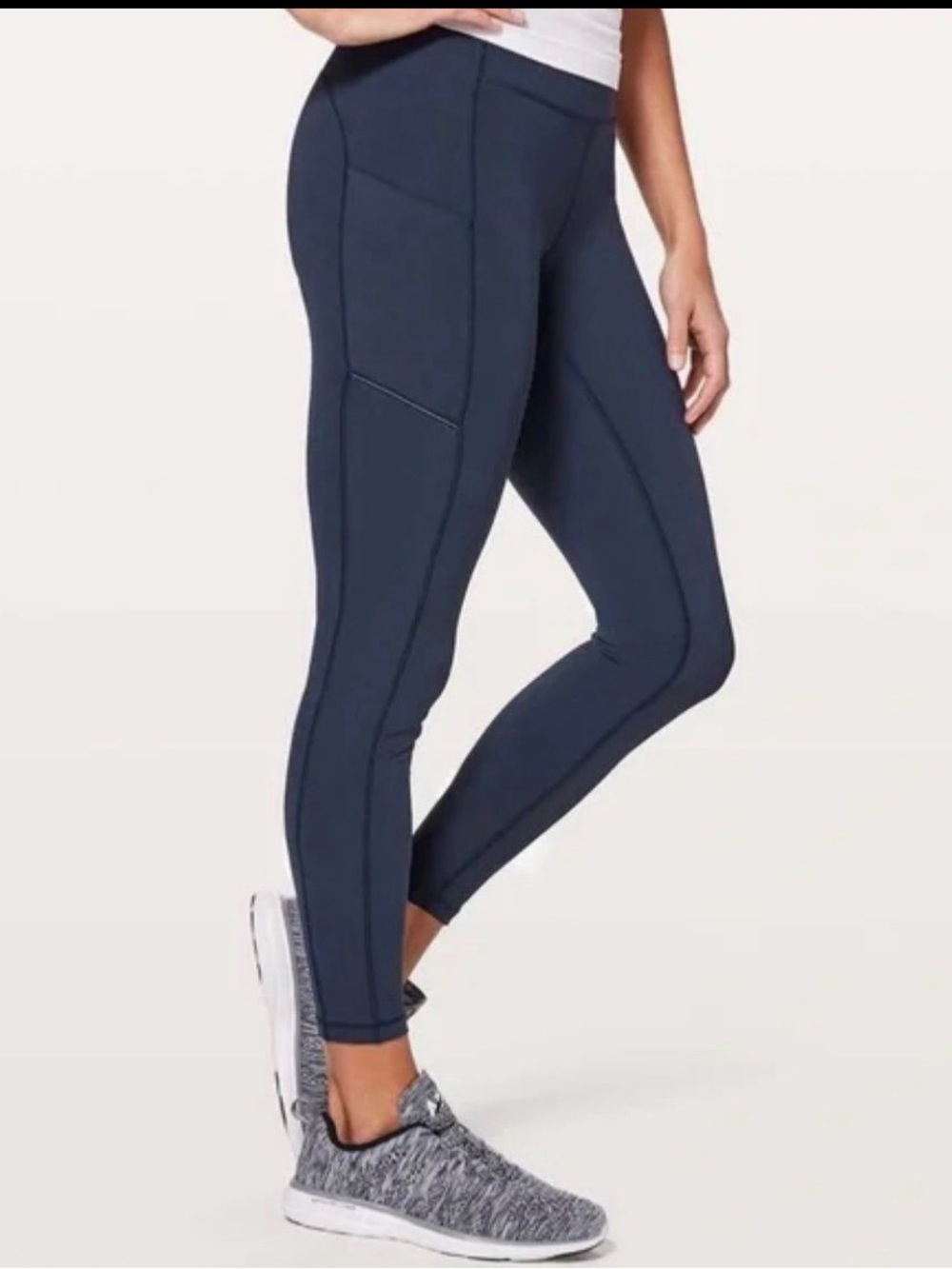 Lululemon Athletica Speed Up Tight Full-On Luxtreme 28” Leggings Navy Women's 4